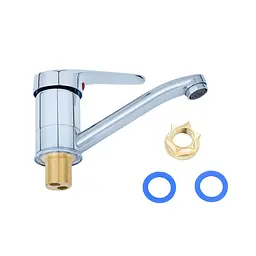 Змішувач для раковини Agua Sevilla-C010 CV017364 Хром - мініатюра 4