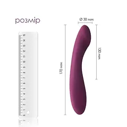 Вібратор для точки G Svakom Amy 2 Violet - мініатюра 2