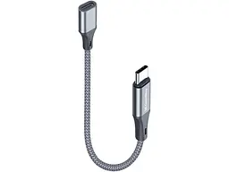 Адаптер ColorWay USB-C to Lightning 0.175м Gray (CW-AD-CL) - мініатюра 2