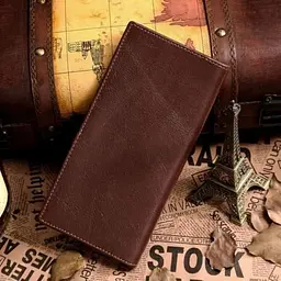 Гаманець чоловічий 14129 Vintage коричневий - мініатюра 2
