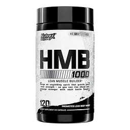 Бета-гідрокси-бета-метилбутират кальцію Nutrex Research HMB 1000, 120 капсул для підтримки м'язової тканини