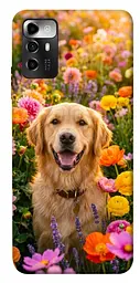 TPU чохол Demsky Flowery labrador для ZTE Blade A72