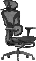 Офісне крісло GamePro OfficePro OC950B Black (OC950B) - мініатюра 2