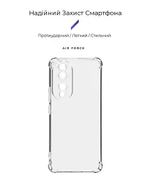 Чохол ArmorStandart Air Force для Honor 90 Camera cover Clear - мініатюра 2
