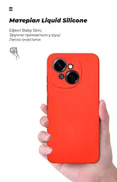 Чехол ArmorStandart ICON для Tecno Spark Go 1 (KL4) Чехол для камеры, красный (ARM81217) - мініатюра 7