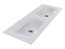 Умивальник Miraggio Jessel 1200-2 0000783, Білий - мініатюра 4