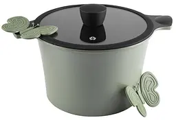 Каструля Ringel Zitrone Olive 5.8 л 24 см (RG-2108-24/2/OL) - мініатюра 6