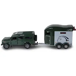 Ігровий набір TechnoDrive Land Rover з причіпом і фігурками коней (520460.270) - мініатюра 9