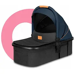 Коляска універсальна 3в1 Lionelo Amber Blue Navy, темно-синя (LO-AMBER BLUE NAVY (3in1)) - мініатюра 6