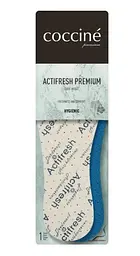 Устілки Coccine Actifresh Premium - антибактеріальні м'ятні, тришарові. Розмір 40