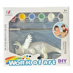 Набір для творчості Dino Toys Трицерапторс Розфарбуй динозавра набір 2_155A (Q9899-155A-2)