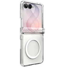Чехол PC Epik Pure Case with Magnetic Fit для Samsung Galaxy Z Flip8 Clear