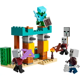 Конструктор LEGO Minecraft Пустельний патруль розбійника 105 деталей (21267) - мініатюра 2