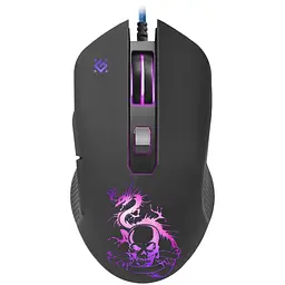 Мишка Defender Sky Dragon GM-090L Black (52090) - мініатюра 3