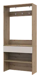 Передпокій Doros Спліт Дуб Артізан/Кашемір ДСП 94х39х200 (44900270) - мініатюра 4