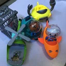 Іграшки Октонавти в подарунковій коробці (OCTONAUTS) з транспортом - мініатюра 3