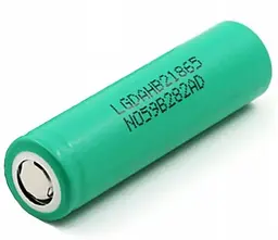 Акумулятор високострумовий LG Li-ion 18650 1500mAh ICR18650 HB2 30A Зелений (1716613164) - мініатюра 2