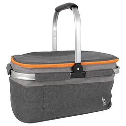 Термосумка Bo-Camp Cooler Basket 26 Liters Grey (6702978) - мініатюра 3