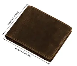 Чоловічий шкіряний гаманець Vintage 11,5х9,5 см acs0015362
