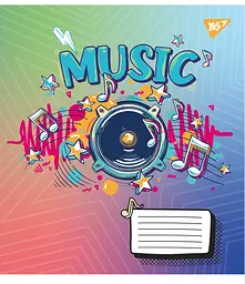 Нотний зошит Yes А5/12 Boombox style упаковка 25 шт. (766259) - мініатюра 6