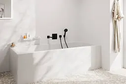 Змішувач для душу Hansgrohe DuoTurn E прихованого монтажу matt black 75417670 - мініатюра 3