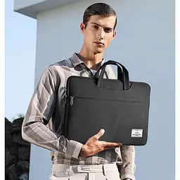 Сумка для ноутбука WiWU Vivi Laptop Handbag 15.6`/16` Black (6936686411004) [105806] - мініатюра 5