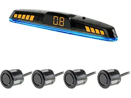 Комплект парктроніка Cyclone SJ-4D black
