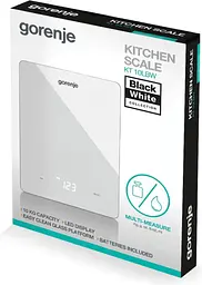 Ваги кухонні Gorenje KT 10 LBW - мініатюра 3