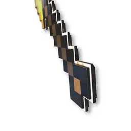 Лопата Minecraft Золота з фанери 25,5 см (NF08) - мініатюра 3