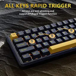 Клавіатура Attack Shark X65 RGB HE Starry Black (AS-6972792470535-SB-UA) [176658] - мініатюра 5