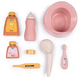 Ванна для пупса Smoby Toys Baby Nurse з аксесуарами 42 см терракотова пудра (7600220383) - мініатюра 2