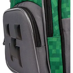 Рюкзак Yes Minecraft S-91 шкільний сіро-зелений (559751) - мініатюра 4