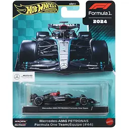 Болід Hot Wheels Mercedes-Benz 2024 Lewis Hamilton Formula 1 колекційний (JBM16) - мініатюра 6