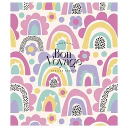 Зошит учнівський "Bon Voyage" 012-3206K-4 в клітинку, 12 аркушів