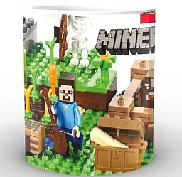 Кружка GeekLand Minecraft Майнкрафт МС.02.010.845 біла - мініатюра 3