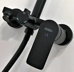 Душова система Dusel Lacio Black Matt (231355000), Чорний матовий - мініатюра 10