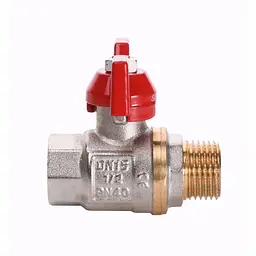 Кран кульовий прямий Solomon 1/2″ ЗВ КБ PN40 B1008 - мініатюра 2
