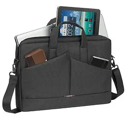 Сумка для ноутбука RivaCase 15.6" 8731 Grey (8731Grey) - мініатюра 4