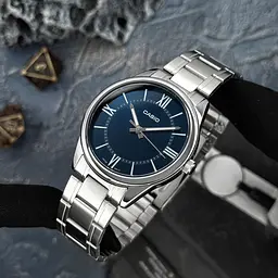 Чоловічий годинник Casio MTP-V005D-2B5 Сріблястий ( AT1141-0040 ) - мініатюра 5