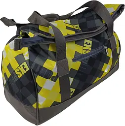 Сумка дорожня саквояж Wallaby 28L поліестер штучна шкіра Жовтий з Чорним - мініатюра 4