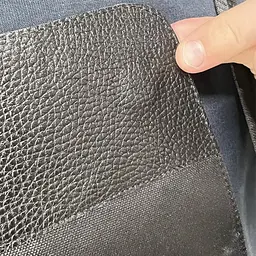 Сумка чоловіча шкіряна Handycover S248 чорна з клапаном - мініатюра 9