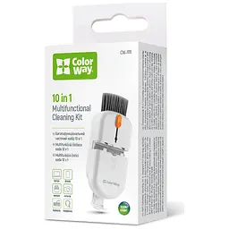 Універсальний чистячий набір ColorWay Cleaning Kit, Multifunctional, 10 in 1 (CW-1111)