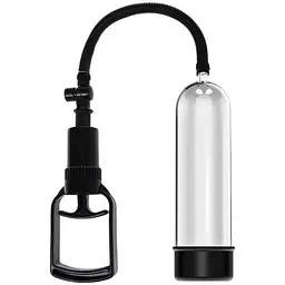 Вакуумная помпа Baile Penis Pump с насадками 19х5.5 см прозрачная