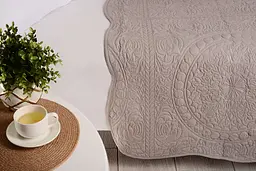 Покривало Soho 220x240 см Circle Cream pbe0050927 - мініатюра 2