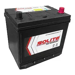 Акумулятор Solite 6СТ-65Ah 75D23L ASIA Ев (-/+) 550CCA 232 x 175 x 225 мм - мініатюра 3
