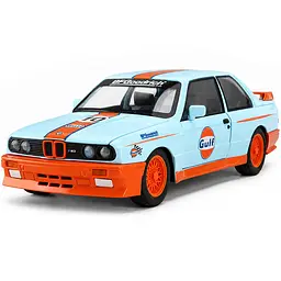 Колекційна металева модель автомобіля АвтоЕксперт BMW M3 E30 з інерцією, світлом та звуком 1:24 - мініатюра 5