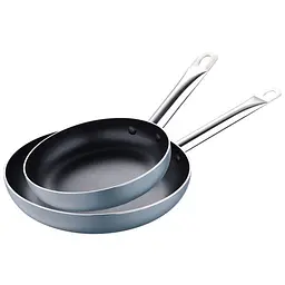 Набір сковорідок Bergner Professional chef anthracite 20/28 см (BG-31593-ANTH)