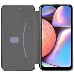 Шкіряний чохол-книжка Classy для Samsung Galaxy A10s Чорний - мініатюра 4