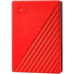 Зовнішній жорсткий диск Western Digital External WD My Passport 6TB USB 3.2 Red (WDBR9S0060BRD-WESN)