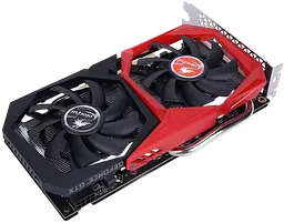 Відеокарта GeForce GTX 1660 Super 6GB Colorful (GTX 1660 SUPER NB 6G-V) Б/В - мініатюра 2